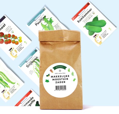 Klimmerspakket Makkelijke Moestuin zaden