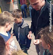 Robbin geeft instructie