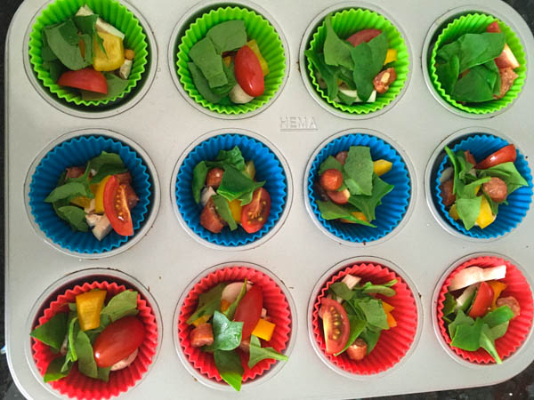 Muffins met groente uit de Makkelijke Moestuin