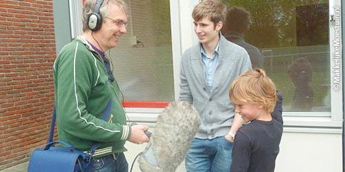 Interview voor het radioprogramma Vroege Vogels