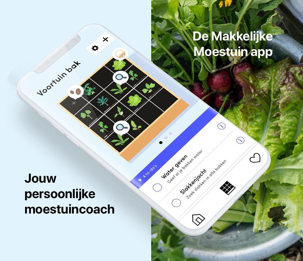 Makkelijke Moestuin app: wat is dat en waarom maakten we 'm?