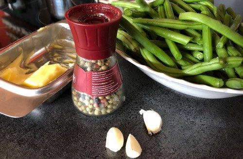 Recept boontjes uit de Makkelijke Moestuin met knoflook en boter