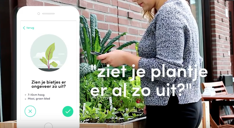 Makkelijke Moestuin app helpt met alles