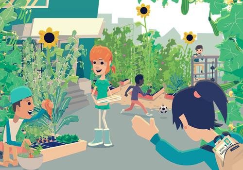De Makkelijke Moestuin voor scholen