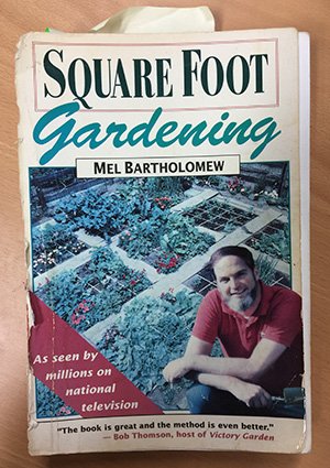 Het eerste Square Foot Gardening boek