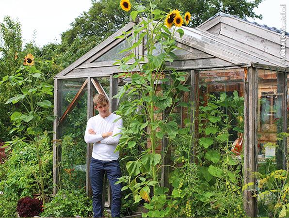 Effe checken hoe de tuin erbij staat