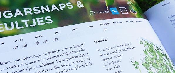 Zaaitijden sugarsnaps en peultjes
