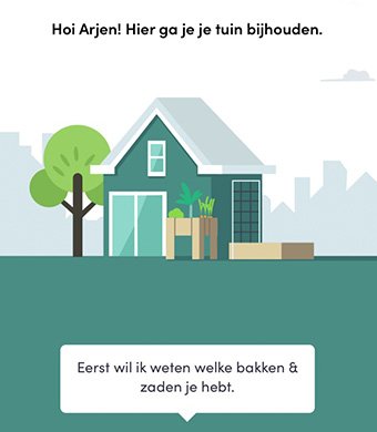 Gedeeld account op de Makkelijke Moestuin app