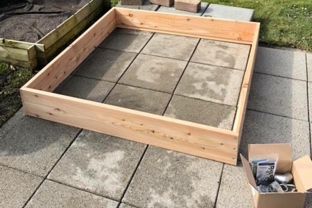 Remy's Makkelijke Moestuin, bak opzetten