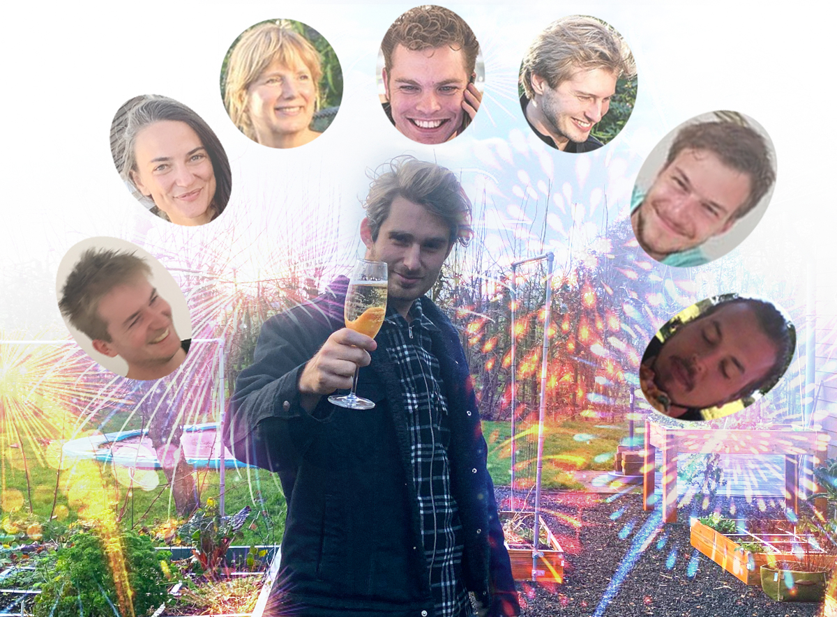 De beste wensen voor het nieuwe Makkelijke Moestuinjaar 2021